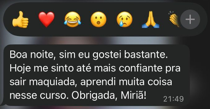 Depoimento de aluna 3
